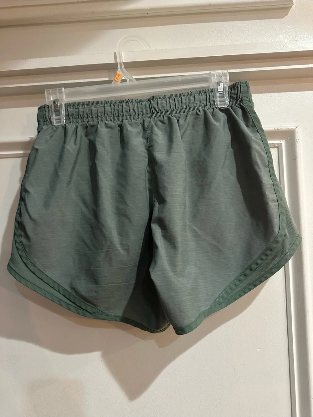 Nike Women's Olive Green Athletic Shorts